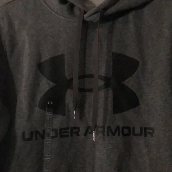 UNDER ARMOUR GREY HOODIE SMALL - Picture 2 of 3